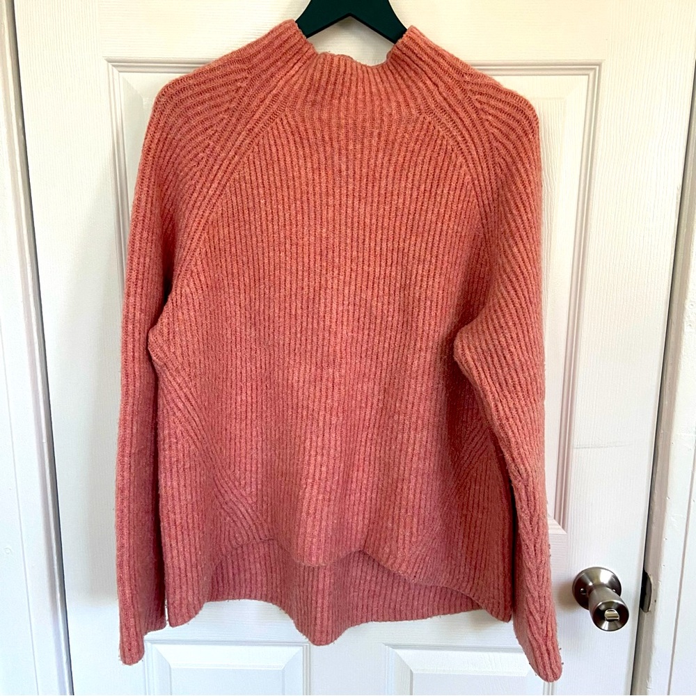 Light Pink Chunky Madewell Sweater - Loved But Cozy XL